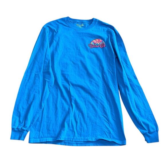 BLESSED GIRL Women's M Fall & Winter Blue Long Sleeve T-Shirt Lot of 2 PSALMS - Picture 6 of 9
